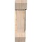 Ekena Millwork Traditional Slat Smooth Bracket w/ Offset Brace, Douglas Fir, 7 1/2"W x 20"D x 28"H BKT0806X20X28TRA06SDF - alternate 4